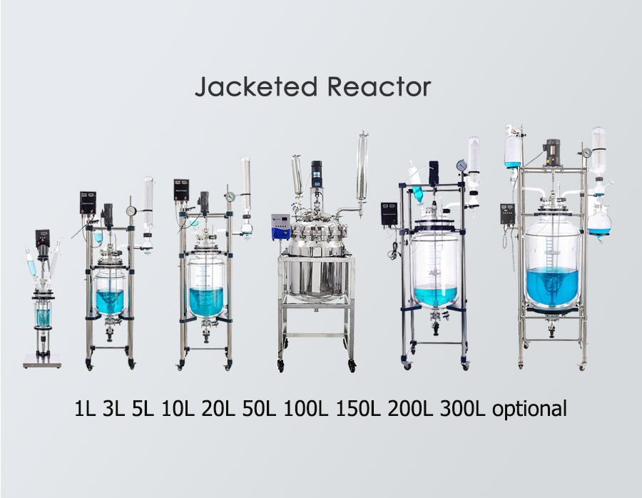 jacketed glass reactor