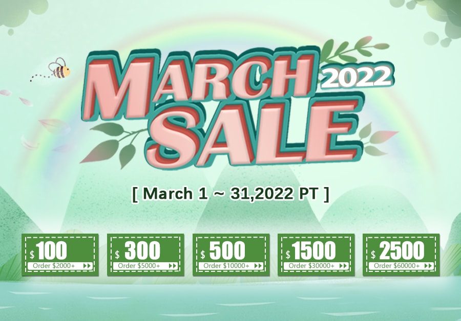 2022 March Sale