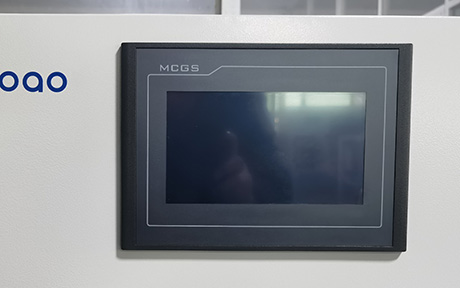 10-12kg Large Food Freeze Dryer detail - LCD touch screen, one button start. PLC system control, can set up programs and save different freeze drying formulas.