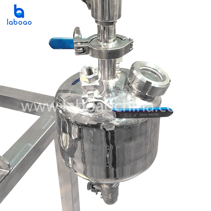 10L Jacketed Stainless Steel Chemical Reactor