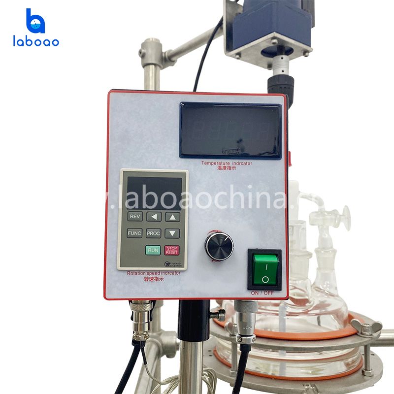 1L-5L Jacketed Glass Crystallization Filter Reactor