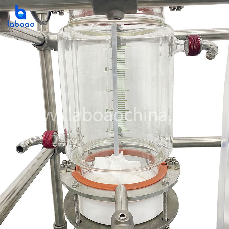 1L-5L Jacketed Glass Crystallization Filter Reactor