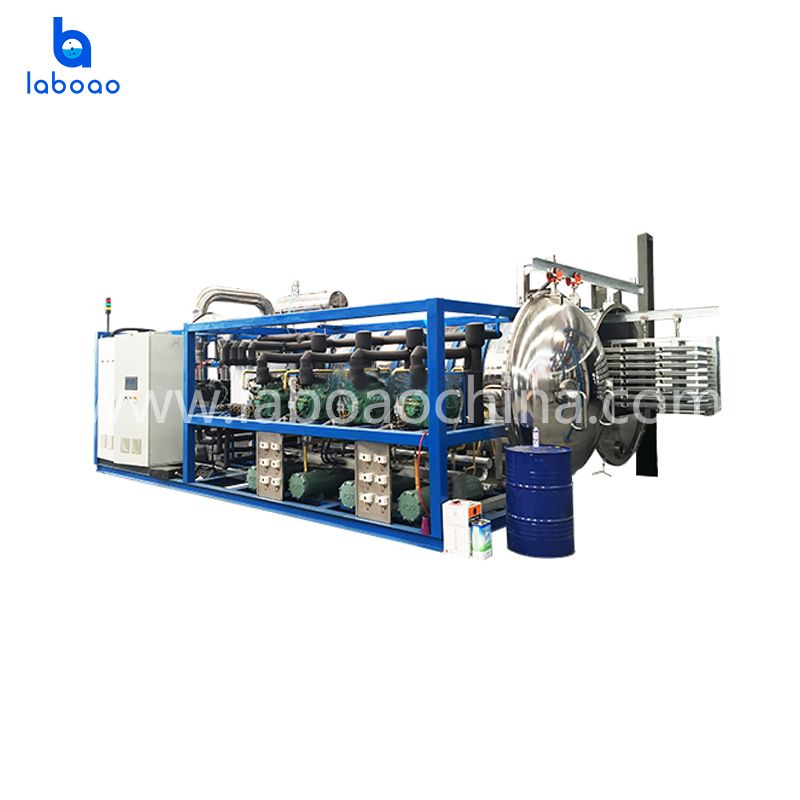 2000kg Large Factory Industrial Freeze Dryer For Pet Food