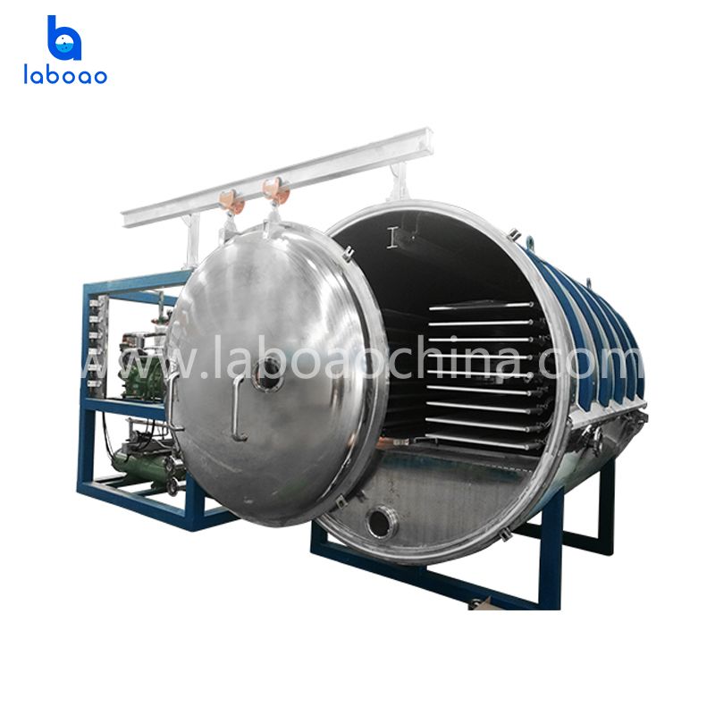 200kg Large Food Vacuum Freeze Machine In China