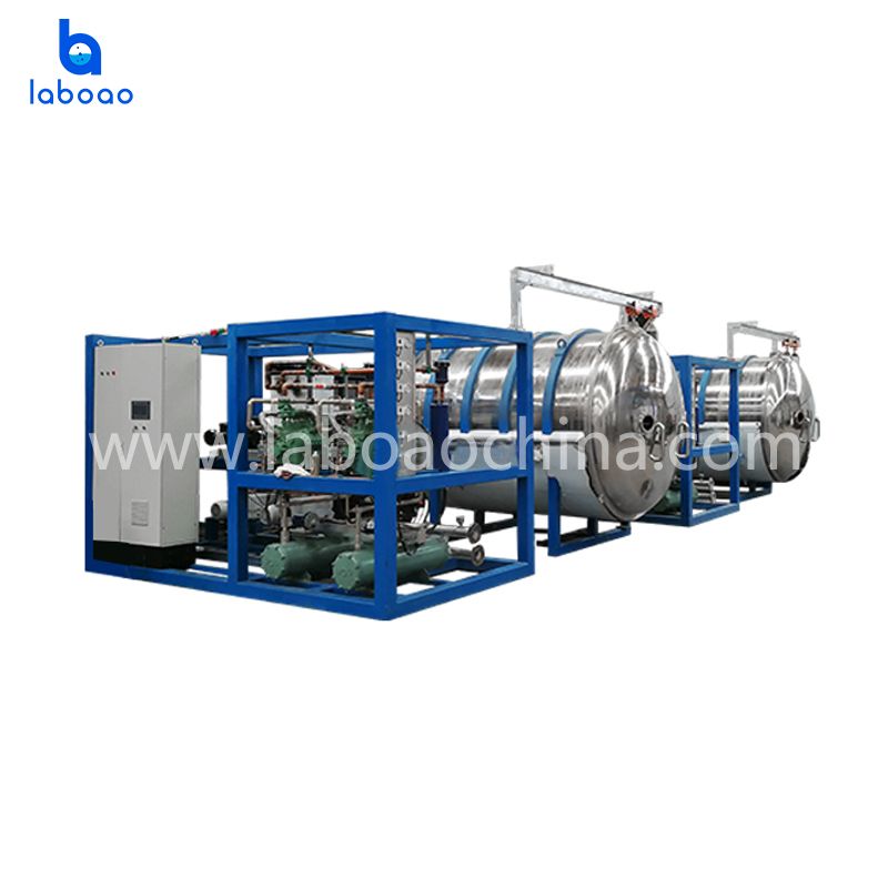 200kg Large Food Vacuum Freeze Machine In China