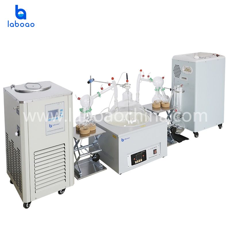20L Short Path Molecular Distillation With Double Collection