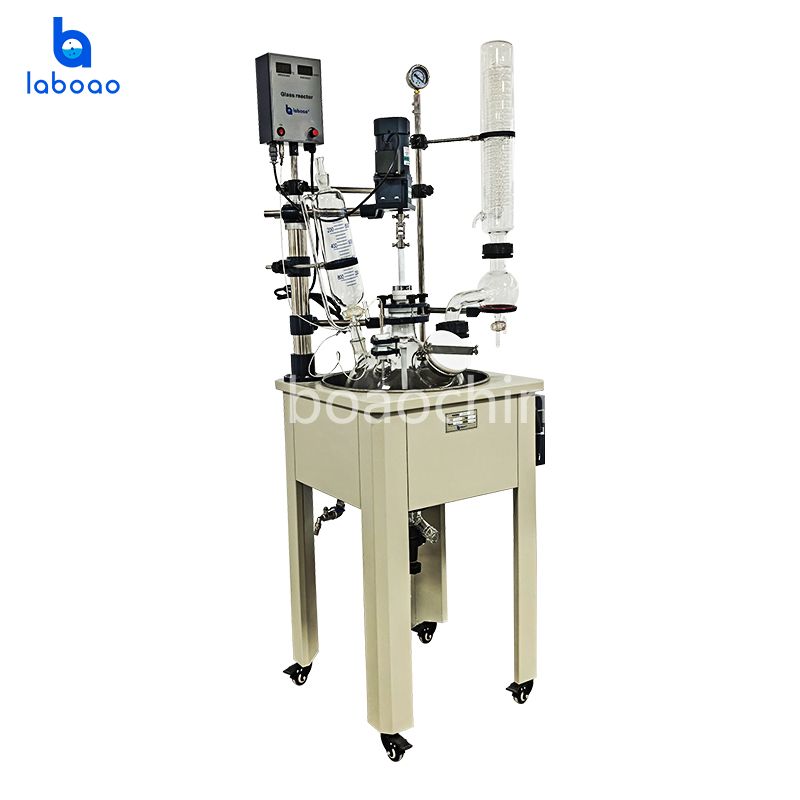 20L Single Layer Glass Reactor
