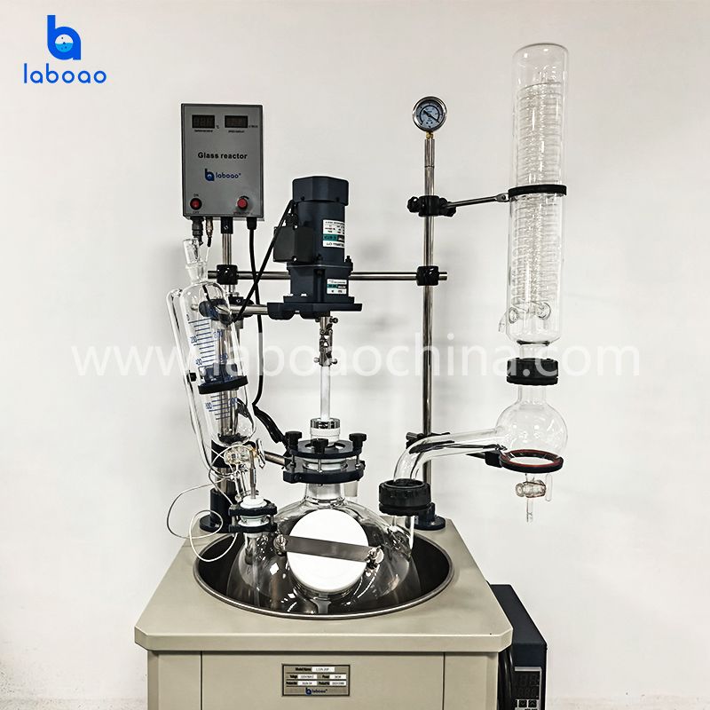 20L Single Layer Glass Reactor