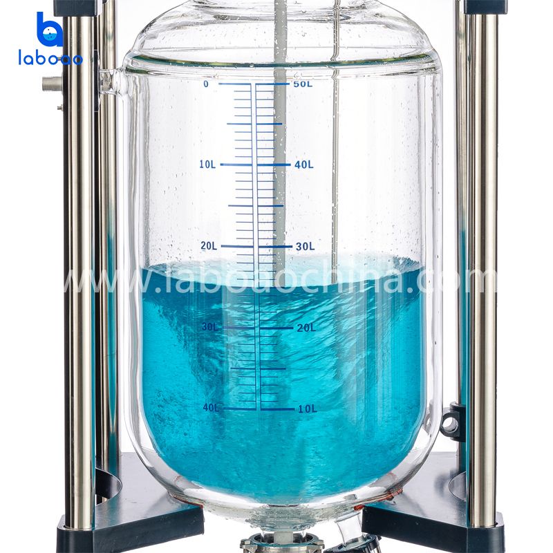 30L Jacketed Glass Reactor