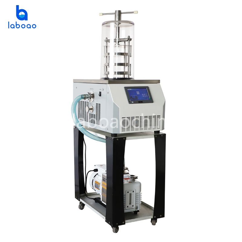 0.08㎡ Benchtop Top Press Lab Freeze Dryer