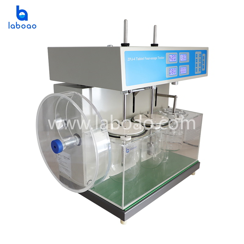 Four-usage Dissolution Disintegration Friability And Hardness Tester