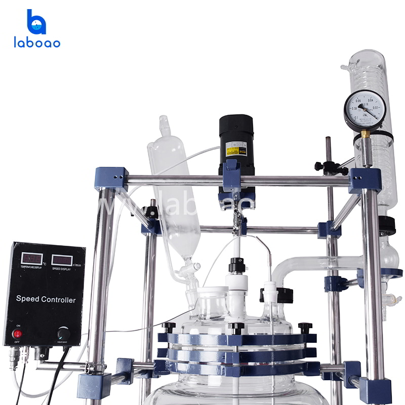 100L Jacketed Glass Reactor