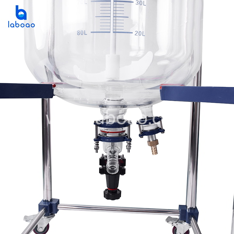 100L Jacketed Glass Reactor