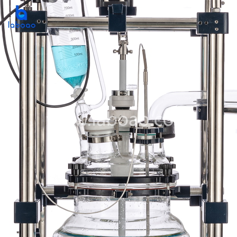 10L Jacketed Glass Reactor