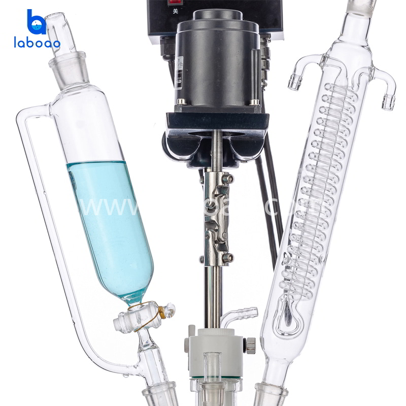 1L jacketed glass reactor