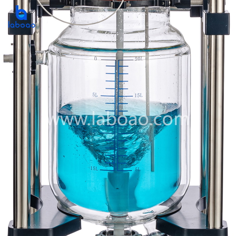 20L Jacketed Glass Reactor