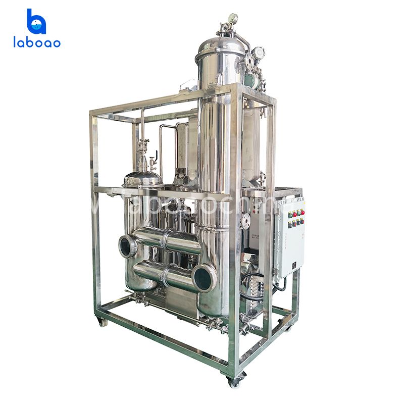 Large Capacity Single Effect Falling Film Evaporator Industrial Scale