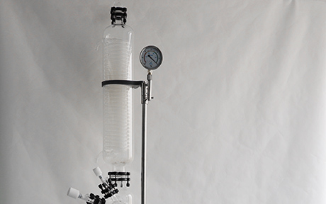New 50L Rotary Evaporator detail - Main and vice condenser, increase high surface area.
