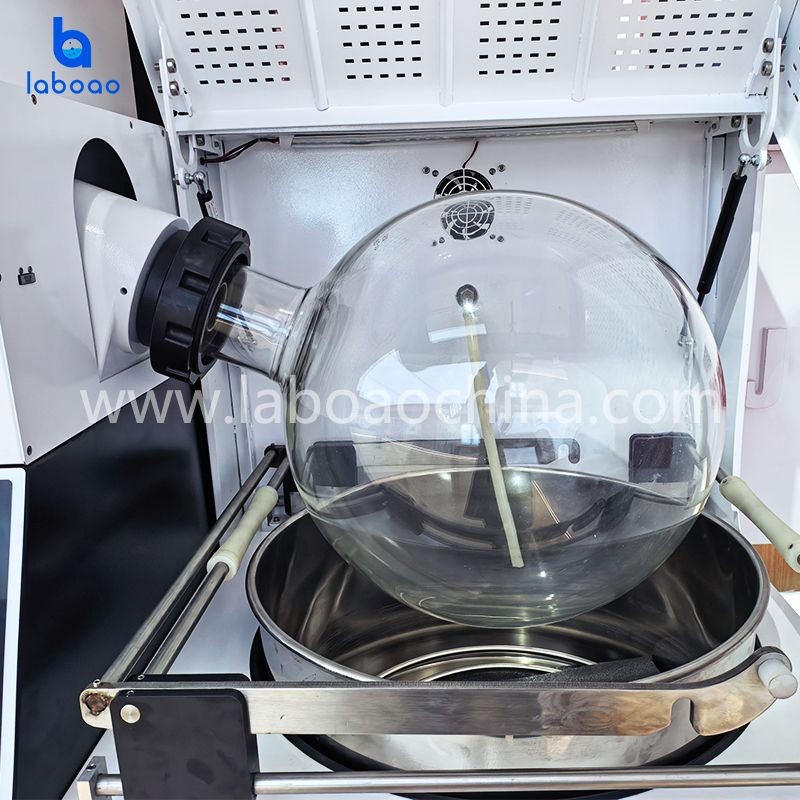 Rotary Evaporator With Protective Device And Automatic Fill Drain