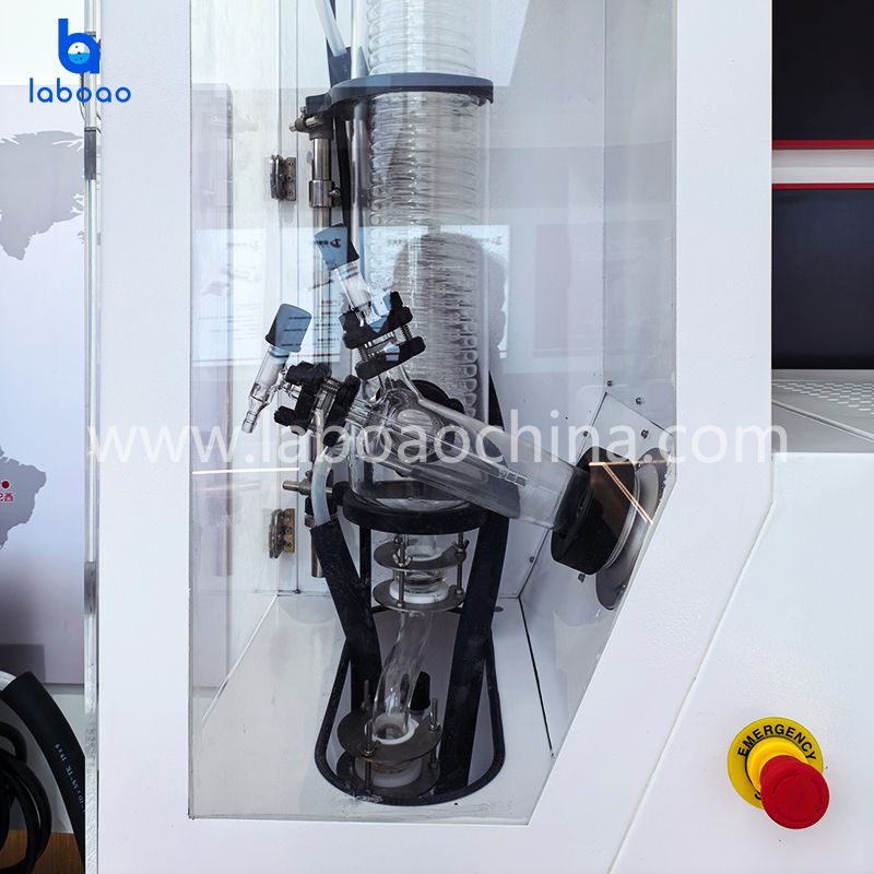 Rotary Evaporator With Protective Device And Automatic Fill Drain