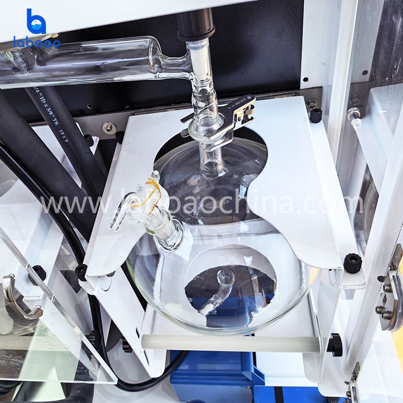 Rotary Evaporator With Protective Device And Automatic Fill Drain