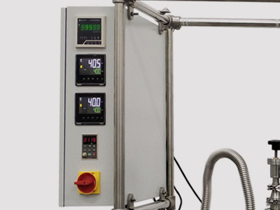 B Series Short Path Wiped Film Evaporator Molecular Distillation detail - High-quality control box, the control box controls the speed and temperature, which is convenient for operation.
