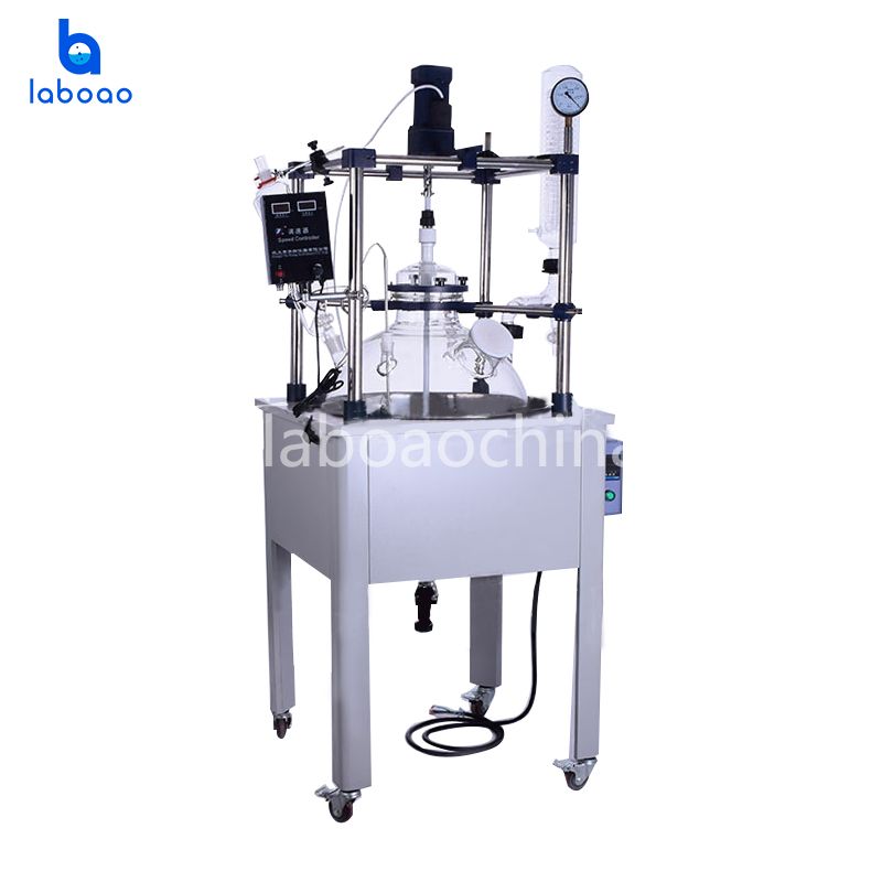 100L Single Layer Glass Reactor