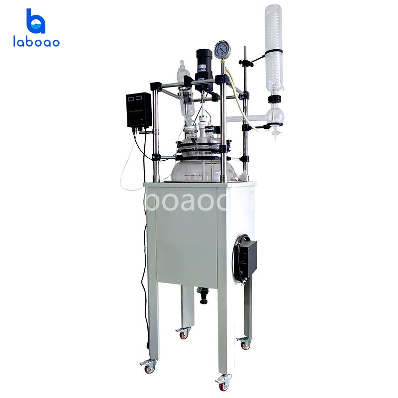 100L Single Layer Glass Reactor