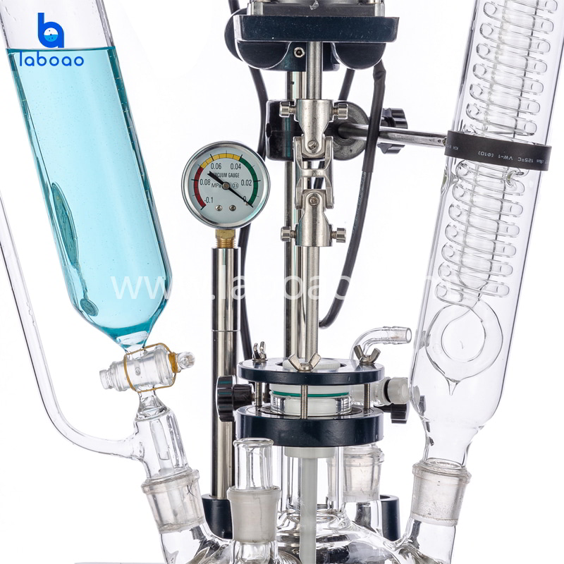 1L Single Layer Glass Reactor