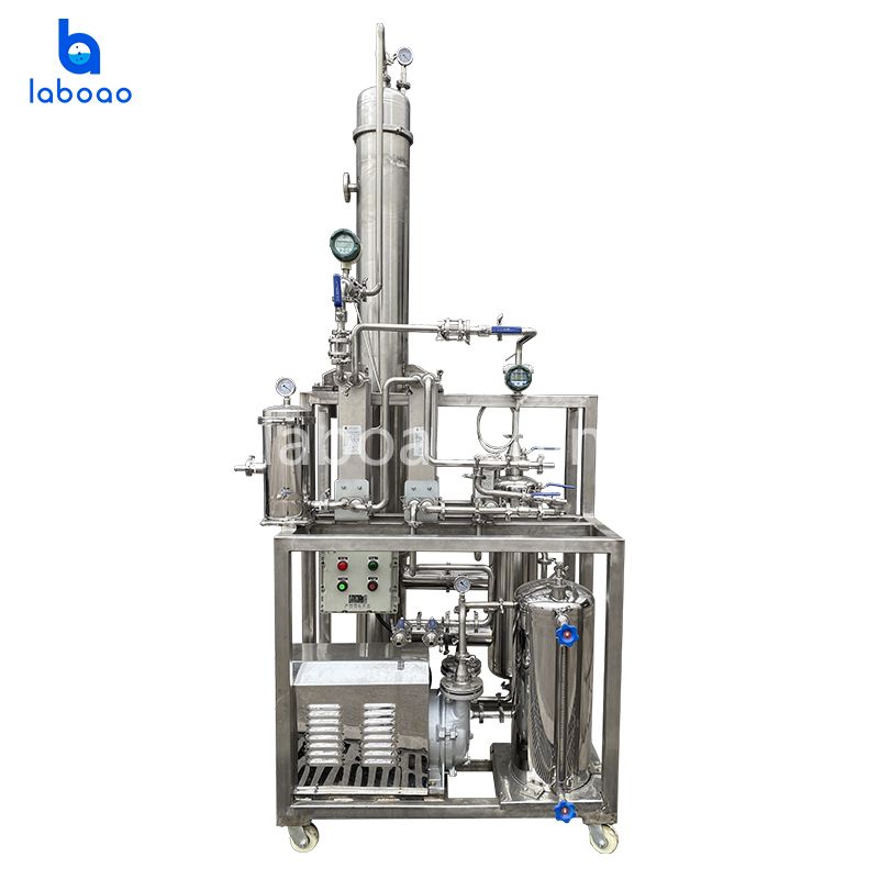 Lab Scale Falling Film Evaporator For Ethanol Recovery