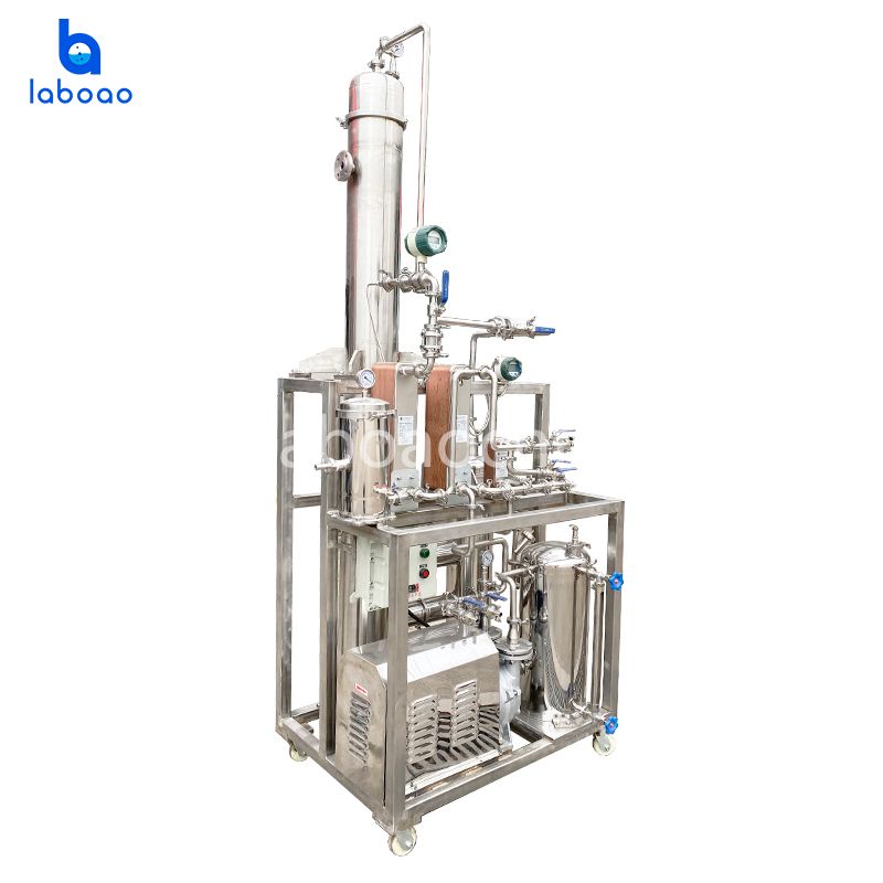 Lab Scale Falling Film Evaporator For Ethanol Recovery