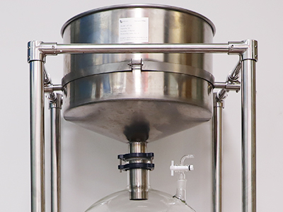 Stainless Steel Vacuum Filtration System detail - Frame type main body, made of aluminum alloy + stainless steel, beautiful appearance, durable