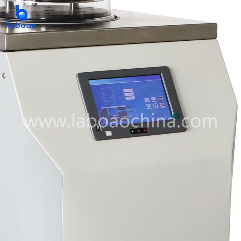 0.08㎡ Vertical Top Press Lab Freeze Dryer