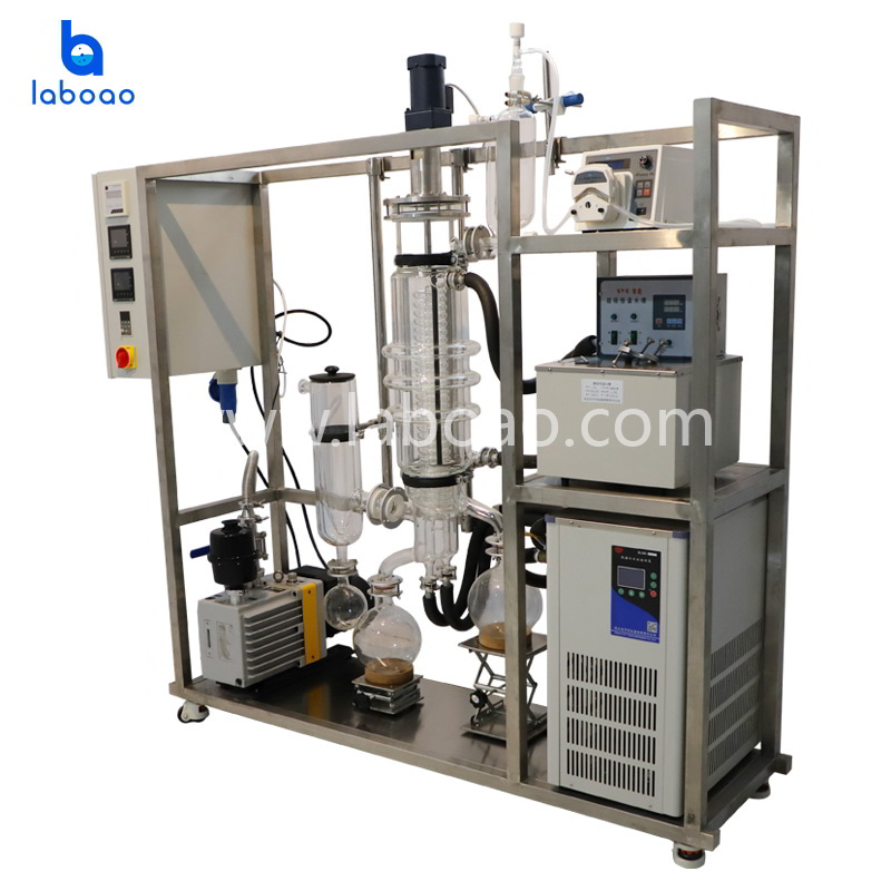 Wiped Film Molecular Distillation Equipment For CBD Oil